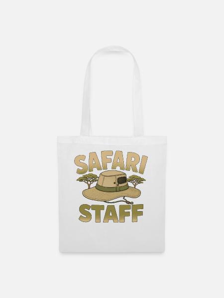 Safari Staff - Stoffbeutel - Weiß
