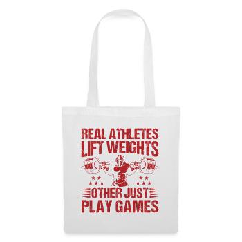 Fitness Motivation Bodybuilder Lift Weights Other - Stoffbeutel - Weiß - Vorne