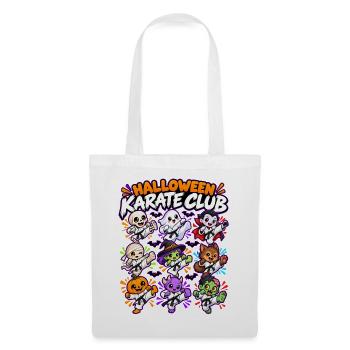 Halloween Karate Club Crew - Stoffbeutel - Weiß - Vorne