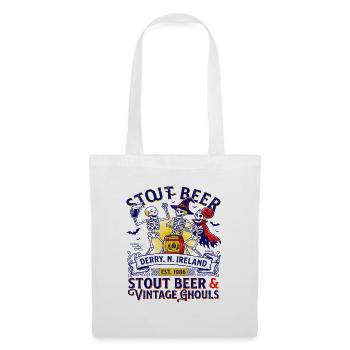 Derry Vintage Stout Beer Dublin Pub Style - Stoffbeutel - Weiß - Vorne