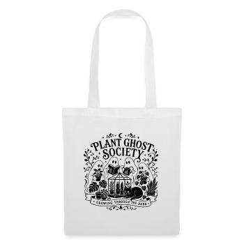 Plant Ghost Society - Stoffbeutel - Weiß - Vorne