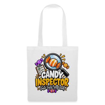 Candy Inspector Taste Tests - Stoffbeutel - Weiß - Vorne