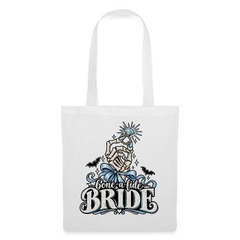 Bone-a-kide Bride Ring Design - Stoffbeutel - Weiß - Vorne