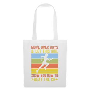 Funny XC Running Runner Gifts Unique Edition - Stoffbeutel - Weiß - Vorne