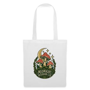 Midnight Mushroom Club - Stoffbeutel - Weiß - Vorne