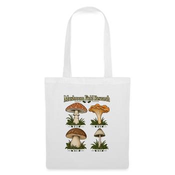 Mushroom Field Research - Stoffbeutel - Weiß - Vorne