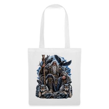 Odin – Allvater der nordischen Mythologie - Stoffbeutel - Weiß - Vorne