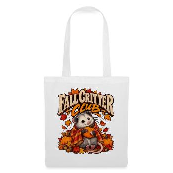 Fall Crawler Club Kürbisfreund - Stoffbeutel - Weiß - Vorne