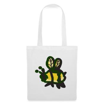 Honigbiene bienen - Stoffbeutel - Weiß - Vorne
