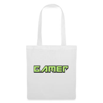 Gamer - Stoffbeutel - Weiß - Vorne