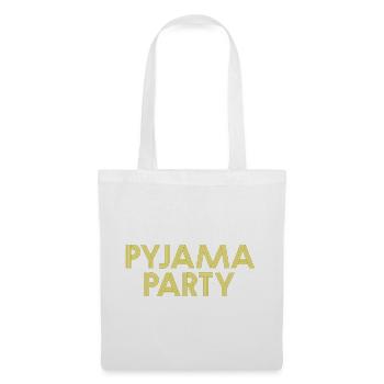 PAJAMA PARTY Bathrobe - Tote Bag - white - Front