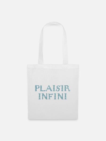 PLAISIR INFINI Baroque Vintage - Sac en tissu - blanc