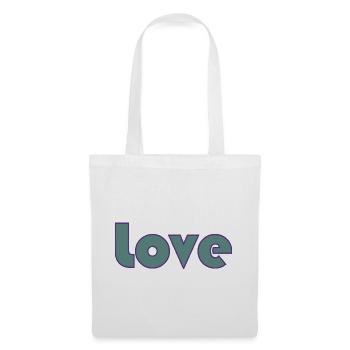 JUST MARRIED. bachelorette party. LOVE. SAINT VALENTINE. COUPLE. - Tote Bag - white - Front
