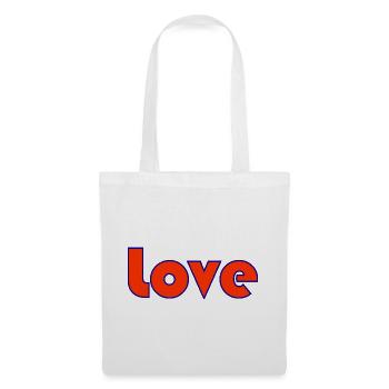 LOVE. COUPLE. JUST MARRIED. bachelorette party. SAINT VALENTINE. - Tote Bag - white - Front