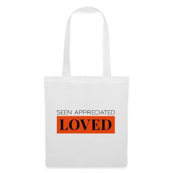 Lakes Appreciated Loved Two-Tone - Tote Bag - white - Front