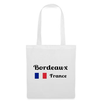 Bordeaux France- Stylish prints - Tote Bag - white - Front