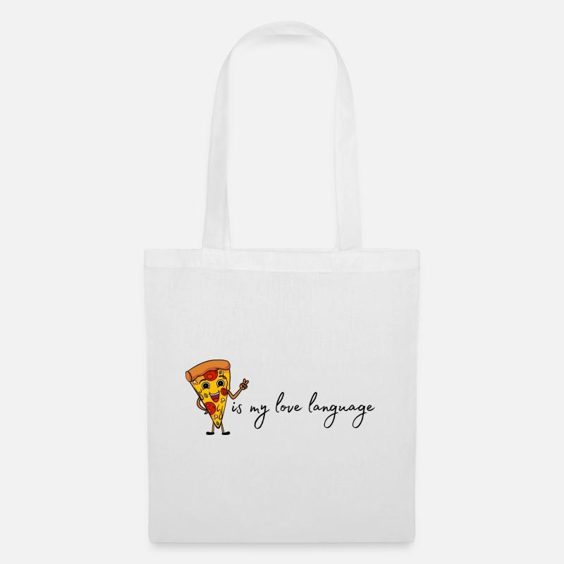 Pizza - Tote Bag - white