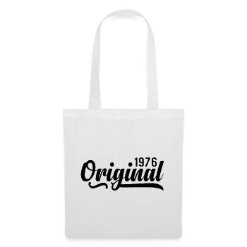 1976 birthday 49 years old, retro 1976 - Tote Bag - white - Front