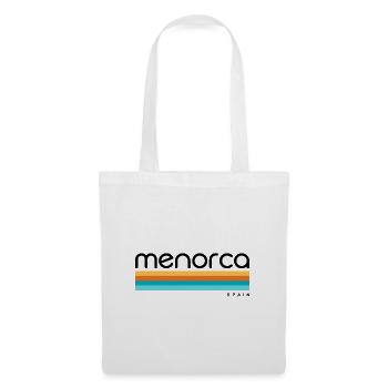 Minorque - Espagne - Espagne - Espagne - Îles Baléares - Sac en tissu - blanc - Devant