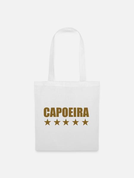 Capoeira – Kampf – Tanz - Stoffbeutel - Weiß