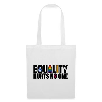 Equality Hurts No One – Gleichberechtigung - Stoffbeutel - Weiß - Vorne
