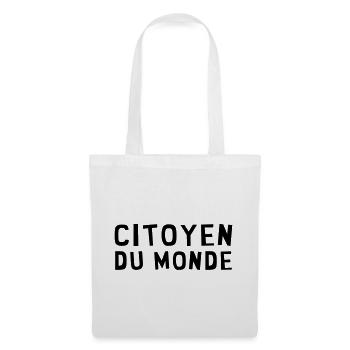 revolution / paix / peuple / voyage / écolo / - Sac en tissu - blanc - Devant