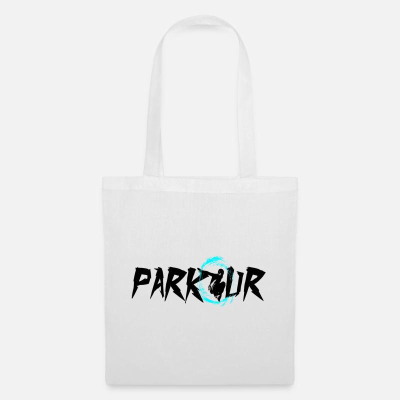 Parkour - Stoffbeutel - Weiß