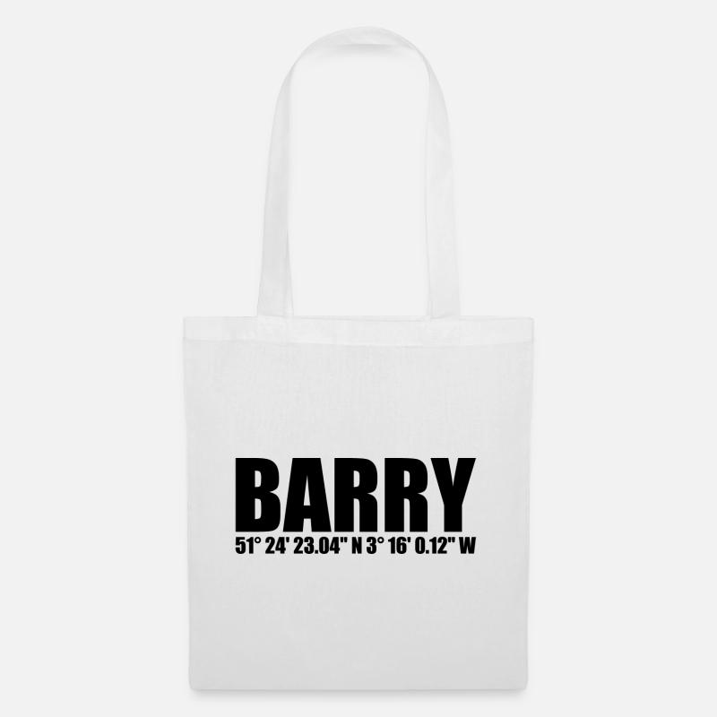 Barry coordinates - Tote Bag - white