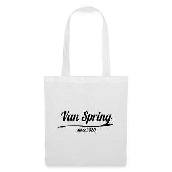 VanSpring - Stoffbeutel - Weiß - Vorne