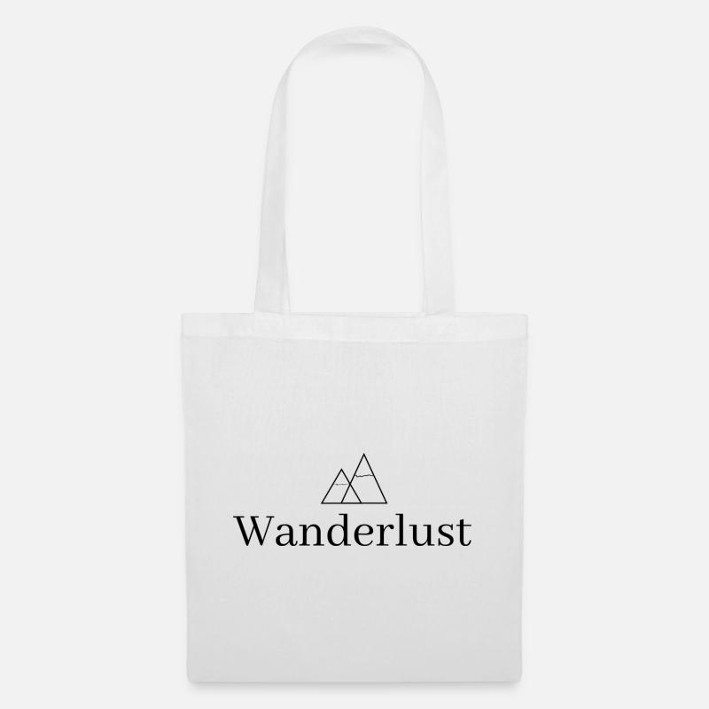 Wanderliebe - Stoffbeutel - Weiß