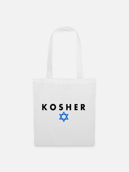 Kosher - Stoffbeutel - Weiß
