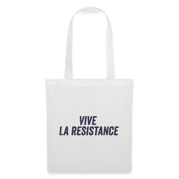 Vive la résistance féminisme - Sac en tissu - blanc - Devant