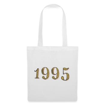 Cadeau d’anniversaire 1995 Vintage 1995  - Sac en tissu - blanc - Devant