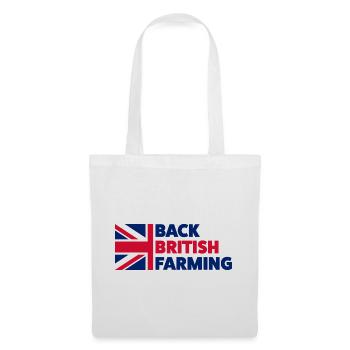 Back British Farming - Tote Bag - white - Front