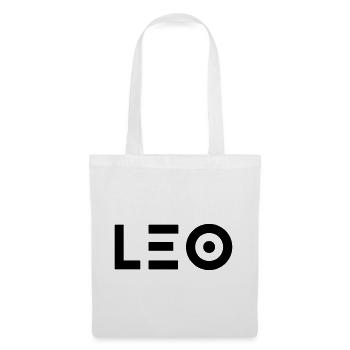 Prénom Leo - Sac en tissu - blanc - Devant