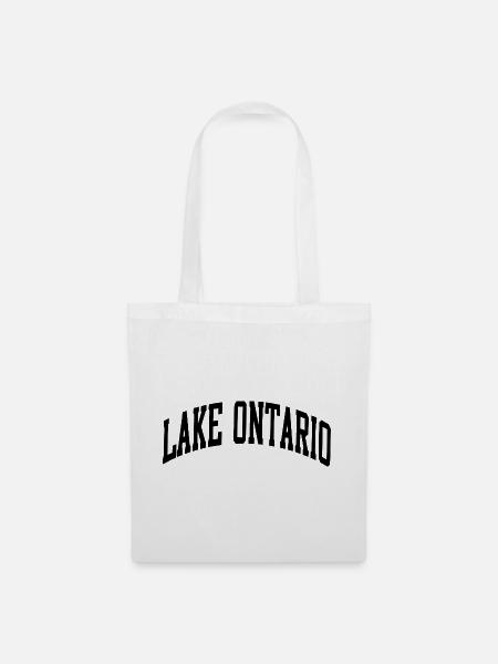 Lake Ontario Die Großen Seen Immer und Ewig - Stoffbeutel - Weiß