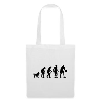 Basketball Evolution - Stoffbeutel - Weiß - Vorne