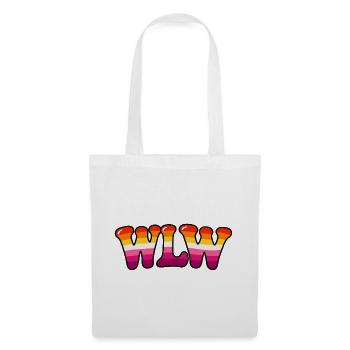 WLW Lesbian Pride Rainbow – LGBTQ+  - Stoffbeutel - Weiß - Vorne
