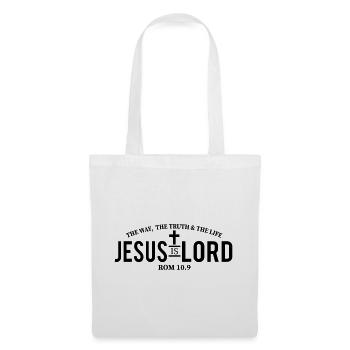 Jesus is Lord - Stoffbeutel - Weiß - Vorne