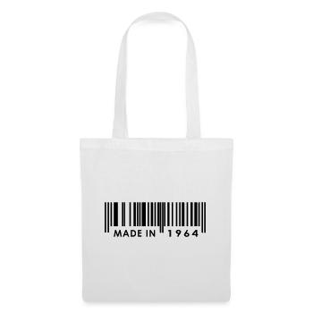 Anniversaire 1964 - Sac en tissu - blanc - Devant