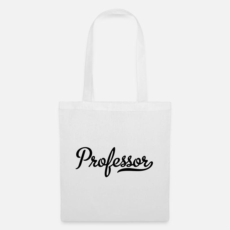 professor - Stoffbeutel - Weiß