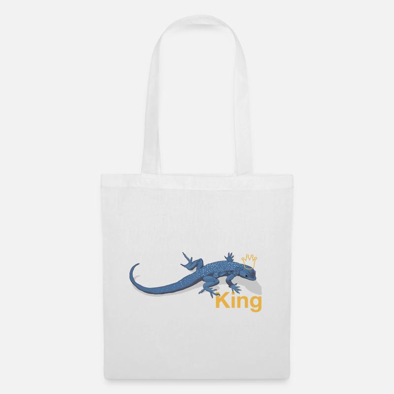Lizard King - Tote Bag - white