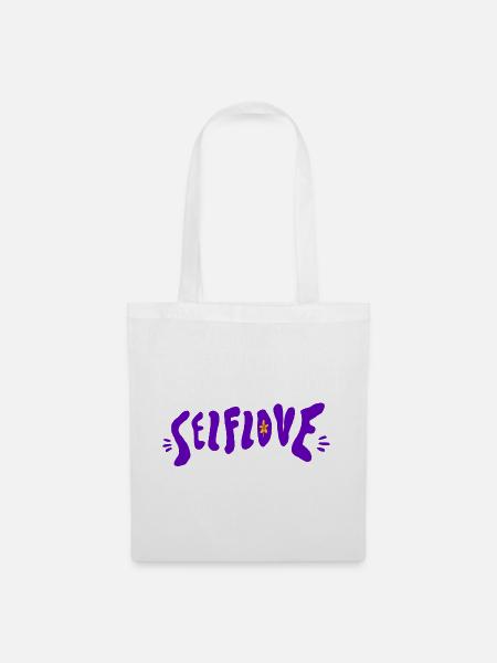 SELFLOVE - Stoffbeutel - Weiß