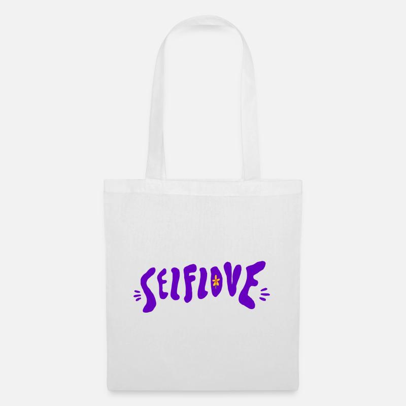 SELFLOVE - Stoffbeutel - Weiß