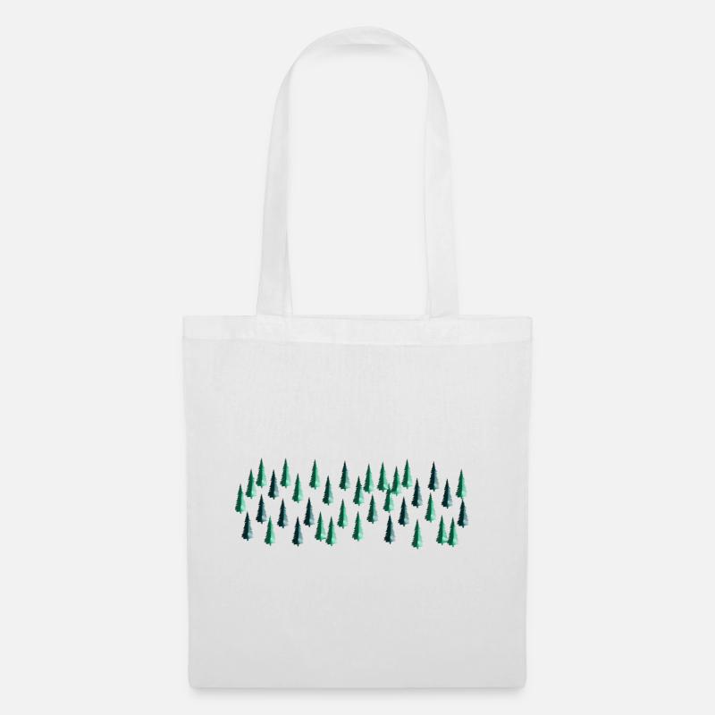 Tree panorama - Tote Bag - white