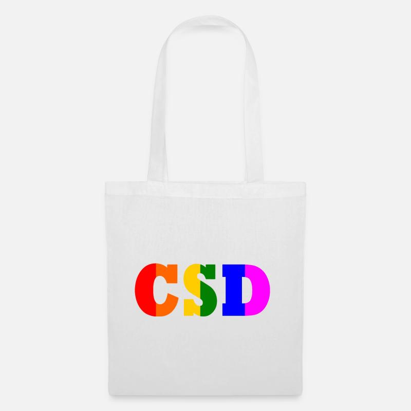 Csd - Stoffbeutel - Weiß