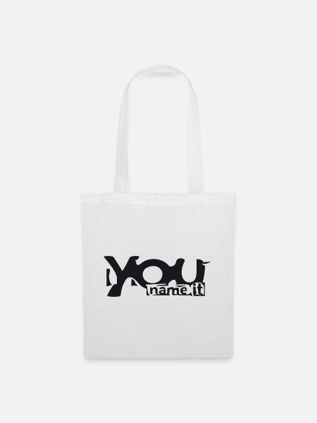 You name it - Stoffbeutel - Weiß