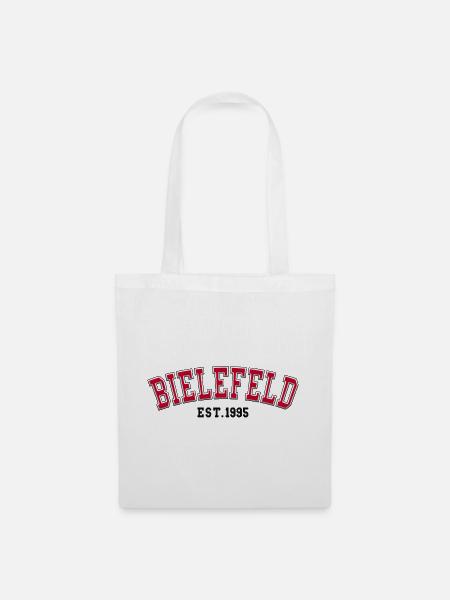Bielefeld gegründet 1995 - Stoffbeutel - Weiß