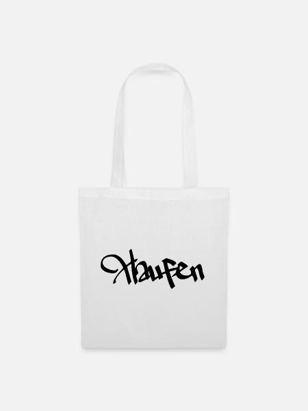 Haufen - Stoffbeutel - Weiß