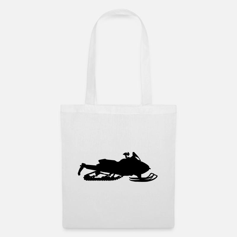 Snowmobile - Sac en tissu - blanc